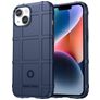 Mobigear Rugged Shield Coque iPhone 15 Plus Coque arrière en TPU Souple Anti-Chocs - Bleu