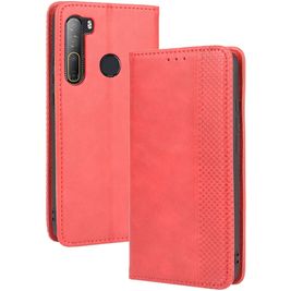 Mobigear Sensation Housse HTC Desire 20 Pro Etui Porte-Monnaie - Rouge
