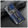 Mobigear Armor Stand Coque Samsung Galaxy A52s 5G Coque arrière Rigide Anti-Chocs avec Support Amovible - Noir / Bleu