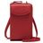 Antonio Fonzo Crossbody Sac téléphone - Large - Cherry Red
