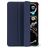Decoded Textured Slim Coque iPad Pro 11 Pouces (2024) Etui en Silicone Souple - Navy Peony