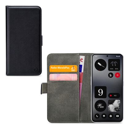 Mobilize Classic Gelly Wallet Nothing CMF Phone 1 Étui Portefeuille - Noir