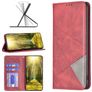 Mobigear Rhombus Slim Housse Motorola Edge 40 Etui - Rouge