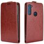 Mobigear Motorola One Fusion Plus Étui à rabat - Marron
