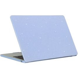 Mobigear Sparkling Cream MacBook Pro 13 Pouces (2016-2023) Coque - Bleu - Model A1706 / A1708 / A1989 / A2159 / A2289 / A2251 / A2338