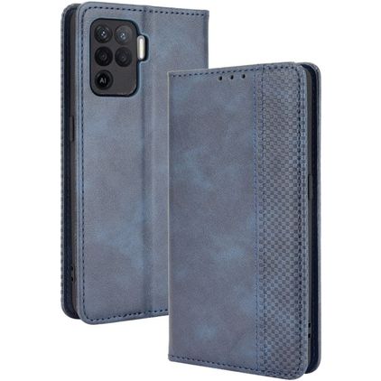 Mobigear Sensation OPPO A94 Étui Portefeuille - Bleu