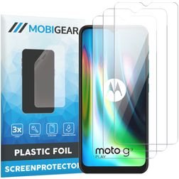 Mobigear Motorola Moto G9 Power Protection d'écran Film - Compatible coque (Lot de 3)