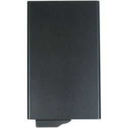 Valenta Card Case Aluminium Plus - Porte Cartes en en Aluminium - 7 Cartes - Noir