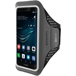 Mobiparts Comfort Fit Brassard Téléphone Huawei P9 Brassard Coque de Sport en Neoprène - Noir