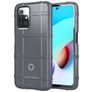 Mobigear Rugged Shield Coque Xiaomi Redmi 10 4G Coque arrière en TPU Souple Anti-Chocs - Gris