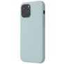 Mobigear Rubber Touch Coque iPhone 12 Mini Coque arrière en Silicone - Emerald Green