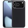 Mobigear Basics Coque iPhone 17 Pro Coque arrière en TPU Souple - Noir