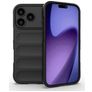 Mobigear Bumpy Coque iPhone 18 Pro Coque arrière en TPU Souple - Noir