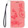 Mobigear Butterfly Housse Samsung Galaxy S8 Etui Porte-Monnaie - Rose
