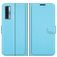 Mobigear Classic Housse TCL 20 5G Etui Porte-Monnaie - Bleu
