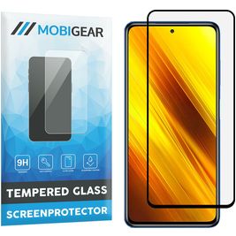 Mobigear Premium POCO X3 Verre trempé Protection d'écran - Compatible Coque - Noir