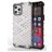 Mobigear Honeycomb Coque iPhone 13 Pro Coque arrière Rigide Anti-Chocs - Blanc