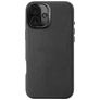 Decoded Coque iPhone 16 Plus MagSafe Coque arrière en Cuir Véritable - Noir