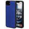 Mobiparts Classic Coque iPhone 16e MagSafe Coque arrière en TPU,Similicuir - Sapphire Blue