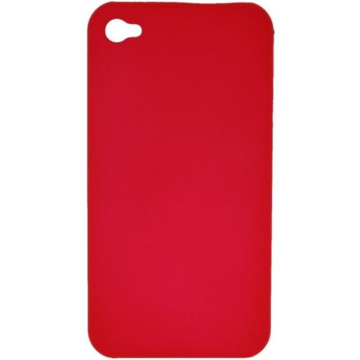 Xccess Rubber Coque iPhone 4 Coque arrière en Silicone - Rose
