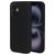 Mobiparts Coque iPhone 16 Coque arrière en Silicone - Noir