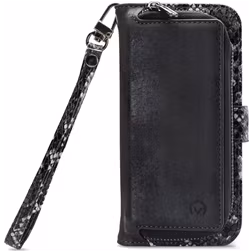 Mobilize Magnet Zipper Housse Samsung Galaxy A53 Etui avec Coque Détachable Porte-Monnaie - Noir