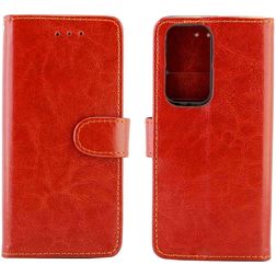 Mobigear Wallet Housse Huawei P40 Etui Porte-Monnaie - Marron