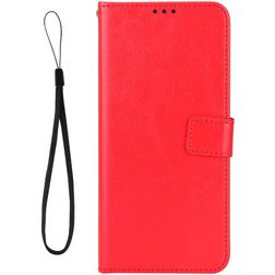 Mobigear Wallet Housse TCL 30 Etui Porte-Monnaie - Rouge
