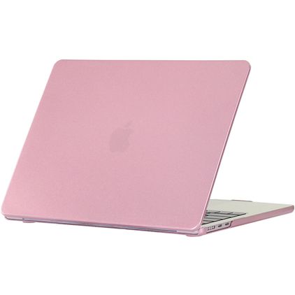 Mobigear Metallic MacBook Air 15 Pouces (2023-2026) Coque - Rose doré - Model A2941 / A3114 / A3241 / A3448