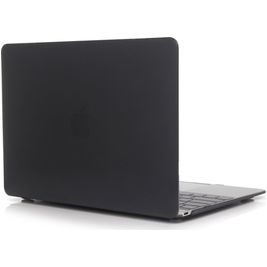 Mobigear Glossy MacBook 12 Pouces (2015-2017) Coque - Noir - Model A1534