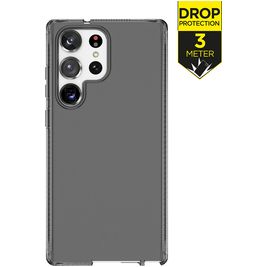 ITSkins SpectrumClear-R Coque Samsung Galaxy S23 Ultra Coque arrière en TPU Souple Anti-Chocs - Smoke