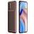 Mobigear Racing Coque OPPO Reno 4 Coque arrière en TPU Souple - Marron
