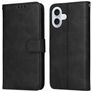 Mobigear Wallet Housse iPhone 17 Etui Porte-Monnaie - Noir