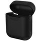 Mobigear Colors Coque Apple AirPods 1 Coque en Silicone Souple - Noir