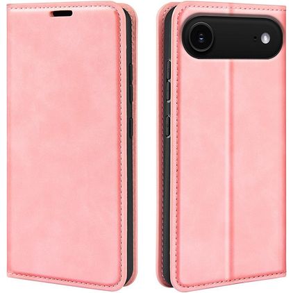 Mobigear Retro Slim Housse iPhone Air Etui Porte-Monnaie - Rose