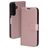 Mobiparts Classic Wallet Samsung Galaxy S24 Étui Portefeuille - Rose