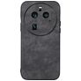 Mobigear Fabric Coque OPPO Find X6 Pro Coque arrière Rigide - Noir