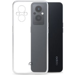 Mobilize Gelly Coque Transparente OPPO Reno 7 Lite Coque arrière en TPU Souple - Transparent