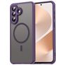 Mobigear Shockproof Samsung Galaxy A57 MagSafe Plastique rigide Coque arrière - Violet