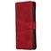Mobigear Wallet Housse Motorola Moto G8 Plus Etui Porte-Monnaie - Rouge