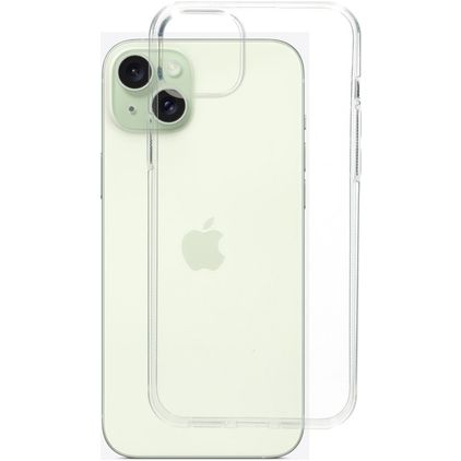 Mobiparts Classic Transparent iPhone 15 Plus TPU souple Coque arrière - Transparent