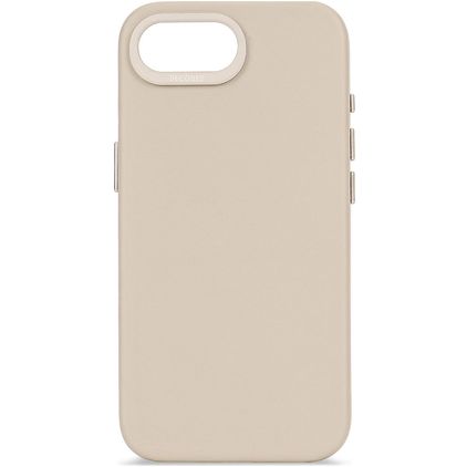 Decoded Coque iPhone 16e Coque arrière en Cuir Véritable Anti-Chocs - Clay