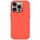 Decoded Stacks Coque iPhone 16 Pro MagSafe Coque arrière en Silicone - Tangerine