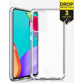 ITSkins SpectrumClear Coque Transparente Samsung Galaxy A52 Coque arrière en TPU Souple Anti-Chocs - Transparent