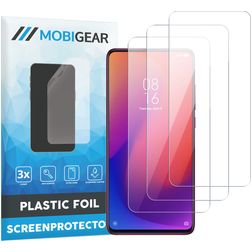 Mobigear Xiaomi Mi 9T Pro Protection d'écran Film - Compatible Coque (Lot de 3)