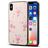 Mobigear Design iPhone XS Max TPU souple Coque arrière - Peach