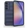 Mobigear Bumpy Samsung Galaxy A35 TPU souple Coque arrière - Bleu foncé