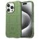 Mobigear Rugged Shield Coque iPhone 16 Pro Coque arrière en TPU Souple Anti-Chocs - Vert