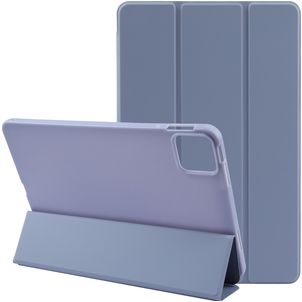 Mobigear Tri-Fold Gel Coque iPad Pro 11 Pouces (2024) Etui en TPU,Similicuir - Violet