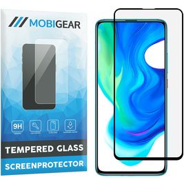 Mobigear Premium POCO F2 Pro Verre trempé Protection d'écran - Compatible Coque - Noir